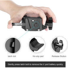 FOMITO VK-08 V-Mount Female Crab Clamp