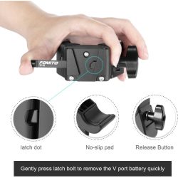 FOMITO VK-08 V-Mount Female Crab Clamp
