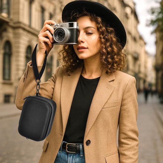 Camera Travel Case with Strap for FUJIFILM X100VI Camera Travel Case with Strap for FUJIFILM X100VI