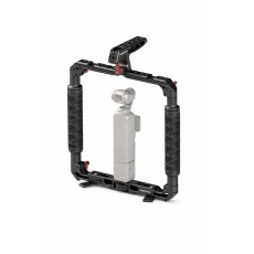 DH01 Dual Handheld Ring Grip Bracket for DJI Pocket 3 Instan360 X3/X4/5 Action Camera