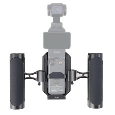 Camera Video Cage & Dual NATO Side Handle Kit for DJI Osmo Pocket 3 Vlogging