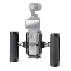 Camera Video Cage & Dual NATO Side Handle Kit for DJI Osmo Pocket 3 Vlogging