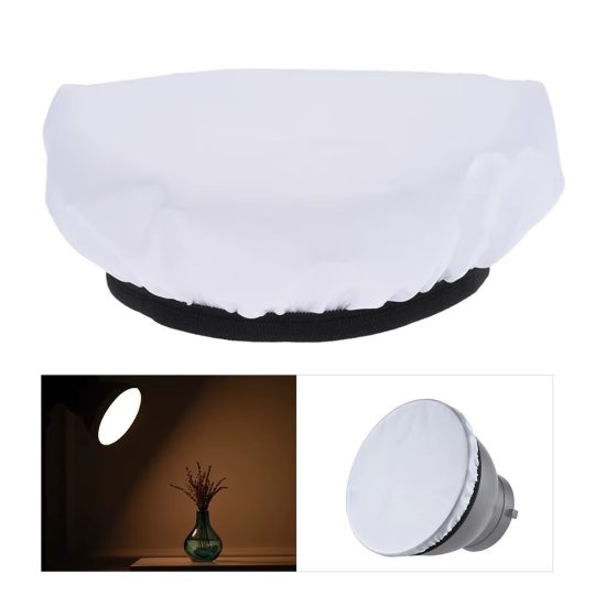 7inch Photography Studio Strobe Light Reflector Softbox Diffuser Cover Hood 7inch Photography Studio Strobe Light Reflector Softbox Diffuser Cover Hood