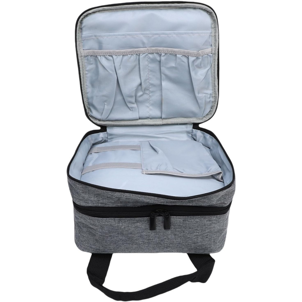 Photo Printer Bag Suitable for SELPHY CP1500 CP1300 CP1200 Polyester Photo Printer Bag with Accessory Compartments