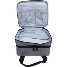Photo Printer Bag Suitable for SELPHY CP1500 CP1300 CP1200 Polyester Photo Printer Bag with Accessory Compartments