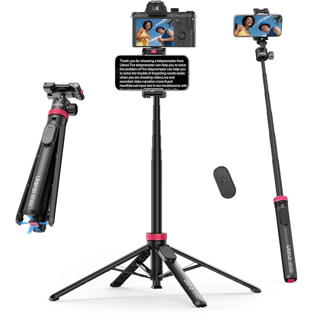 Ulanzi MT-44B 2-in-1 Selfie Stick Tripod