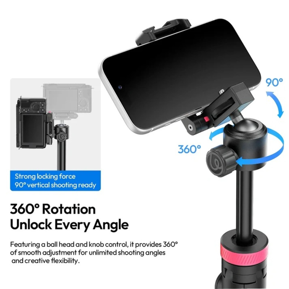 Ulanzi MT-44B 2-in-1 Selfie Stick Tripod