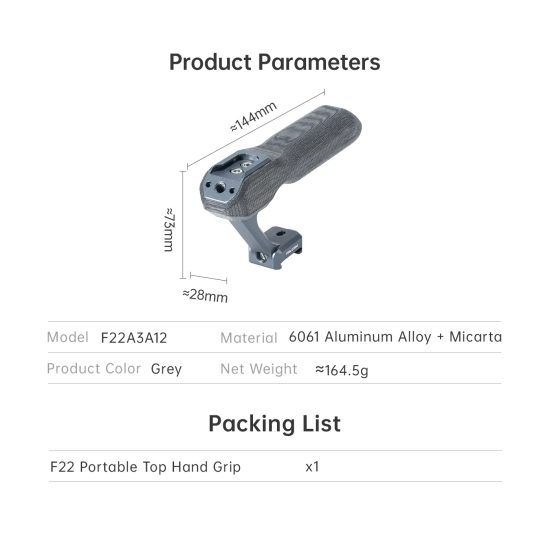 Ulanzi Falcam F22 Quick Release Portable Top Handle