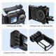 For DJI Osmo Action 6 PULUZ Street Photography Handle ABS Plastic Hand Grip with Cold Shoe For DJI Osmo Action 6 PULUZ Street Photography Handle ABS Plastic Hand Grip with Cold Shoe