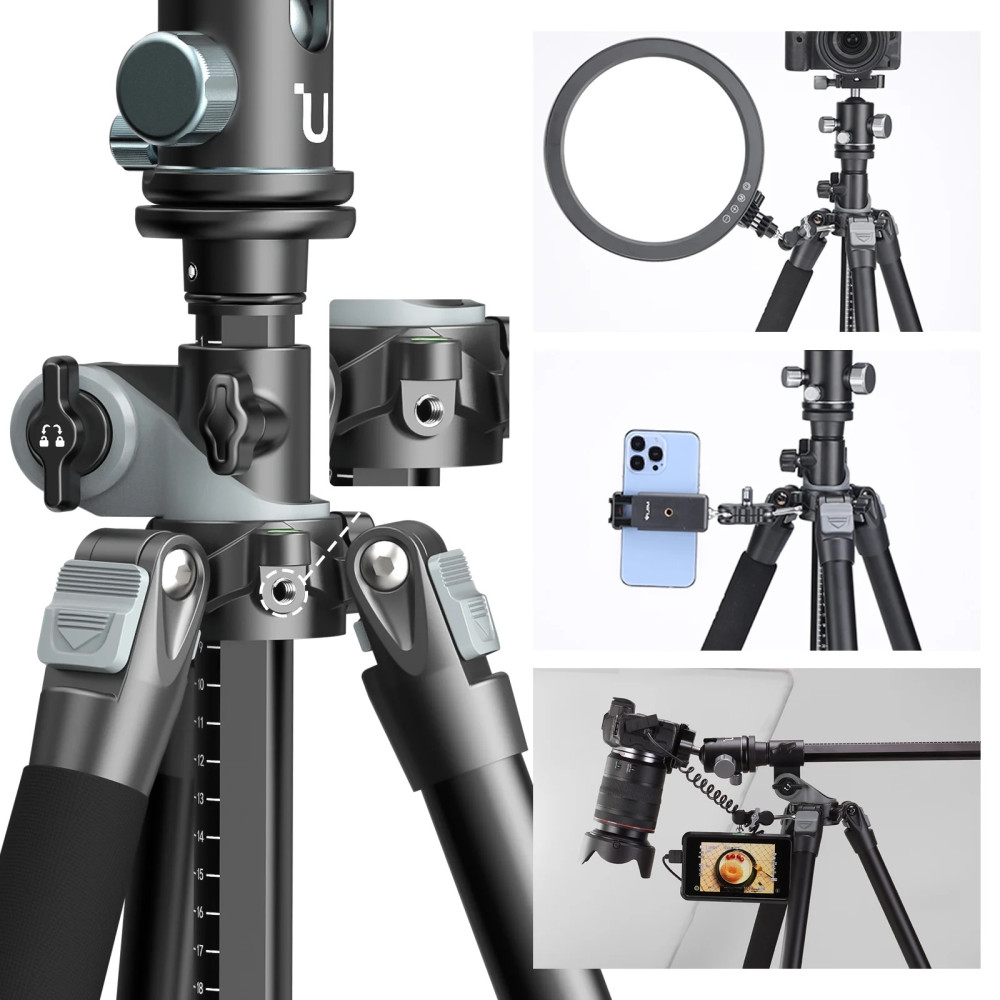 Ulanzi MT-59 Multifunction Aluminum Tripod with Ball Head