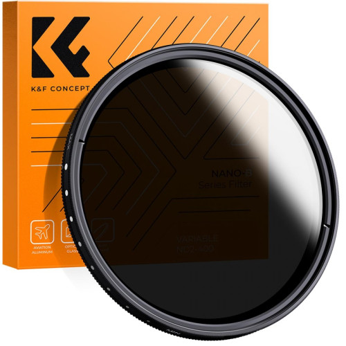 K&F Concept Nano-B Variable ND2-400 Filter 82mm