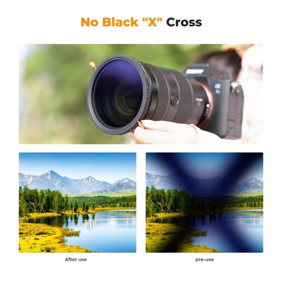 K&F Concept Nano-C Variable ND2-32&CPL HMC Filter 82mm