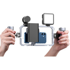 Ulanzi Universal Metal Cage Video Rig with HANDLES for Smartphones