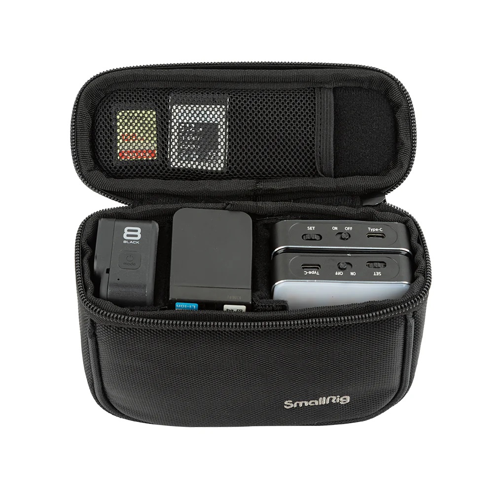 SmallRig Mini Camera Storage Bag Protective Carrying Case for Action Camera/Follow Focus/LED Light/Microphone