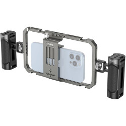SmallRig Universal Phone Cage Smartphone Video Rig Kit with Handles