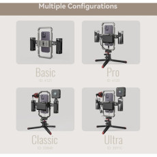 SmallRig Universal Phone Cage Smartphone Video Rig Kit with Handles