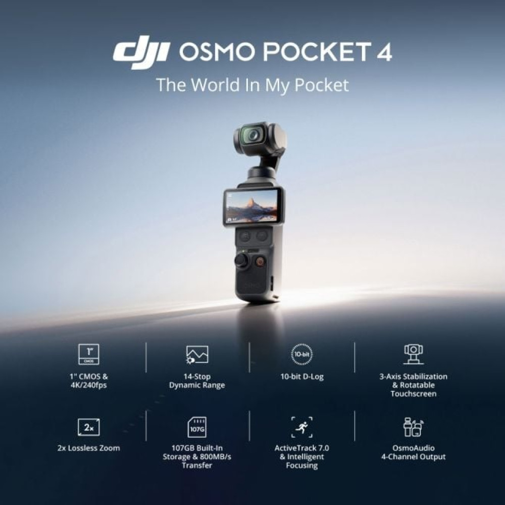 DJI Osmo Pocket 4 Standard Combo