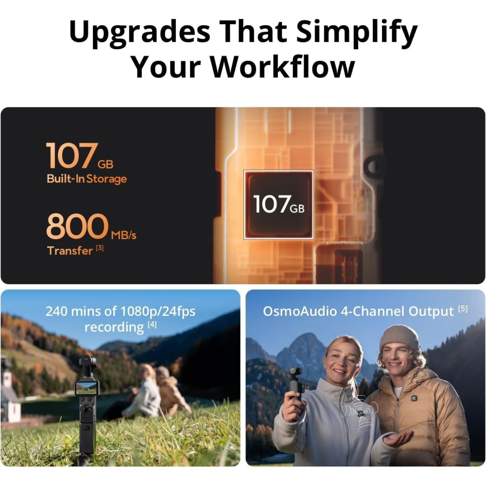 DJI Osmo Pocket 4 Creator Combo