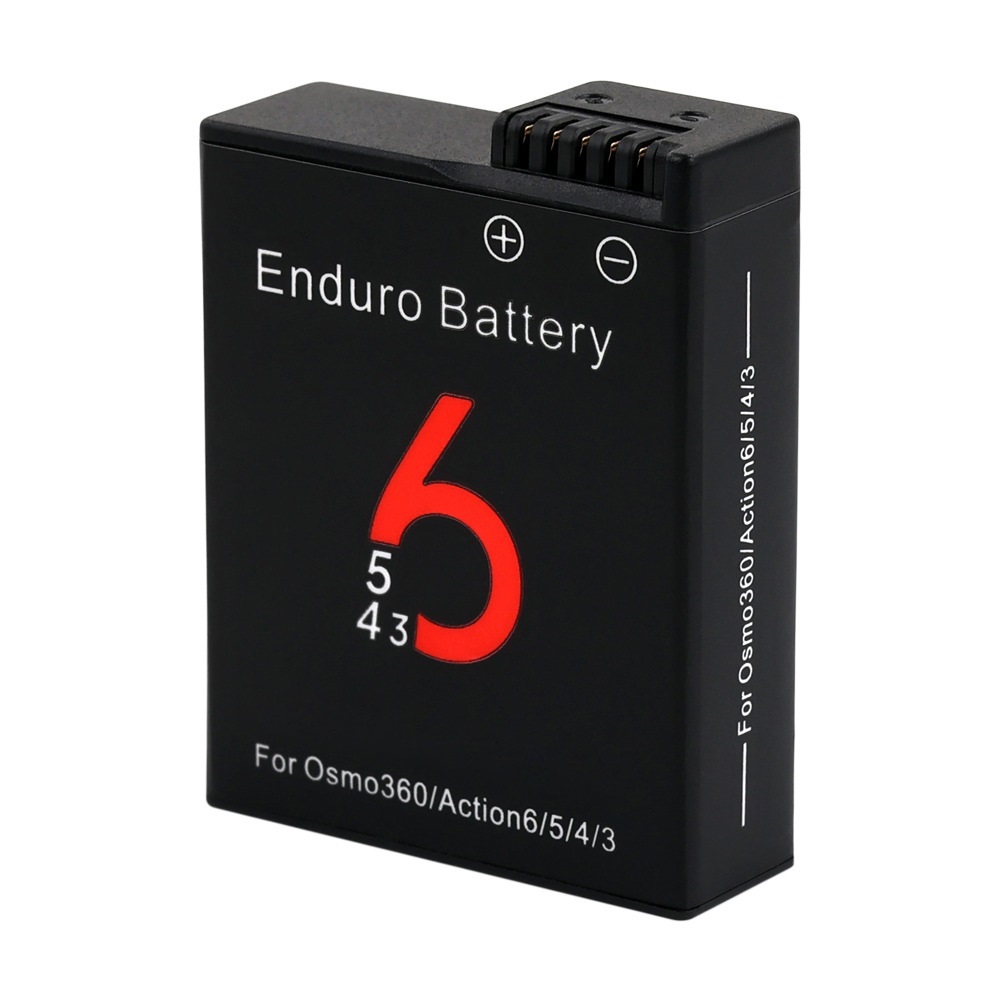 Enduro Rechargeable Li-ion Battery for DJI Osmo 360/Action 6/5Pro/4/3 1770mAh