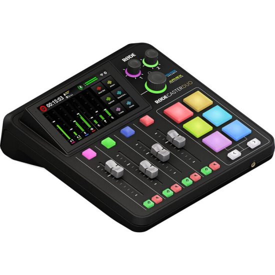 RODE RODECaster Duo Integrated Audio Production Studio (Black) RODE RODECaster Duo Integrated Audio Production Studio (Black)