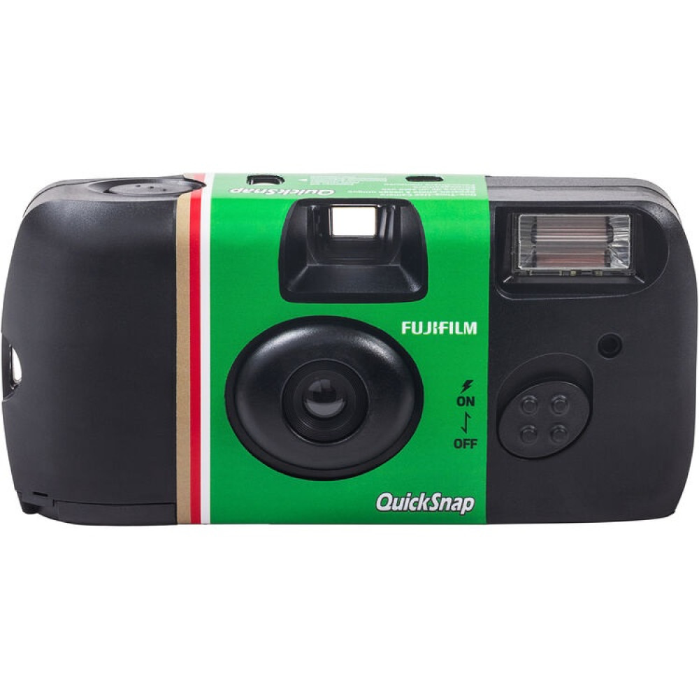 FUJIFILM QuickSnap Flash 400 One-Time-Use Disposable Camera (27 Exposures)