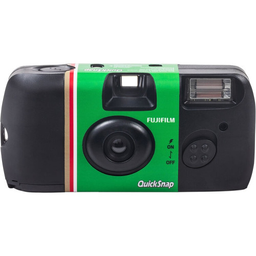 FUJIFILM QuickSnap Flash 400 One-Time-Use Disposable Camera (27 Exposures)