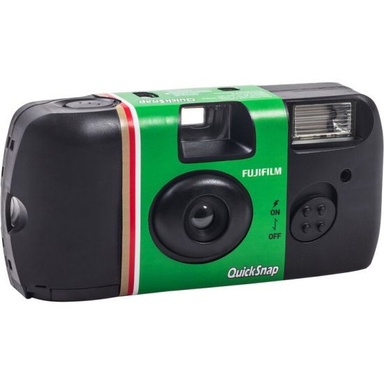 FUJIFILM QuickSnap Flash 400 One-Time-Use Disposable Camera (27 Exposures) FUJIFILM QuickSnap Flash 400 One-Time-Use Disposable Camera (27 Exposures)