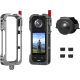 Flymily Metal Cage Rig Housing Frame with Lens Cover for Insta360 X5