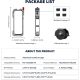 Flymily Metal Cage Rig Housing Frame with Lens Cover for Insta360 X5