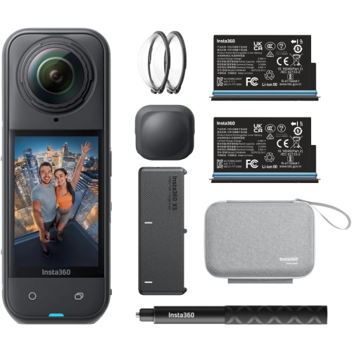 Insta360 X5 360 Action Camera Essentials Bundle