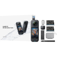 Insta360 X5 360 Action Camera Essentials Bundle