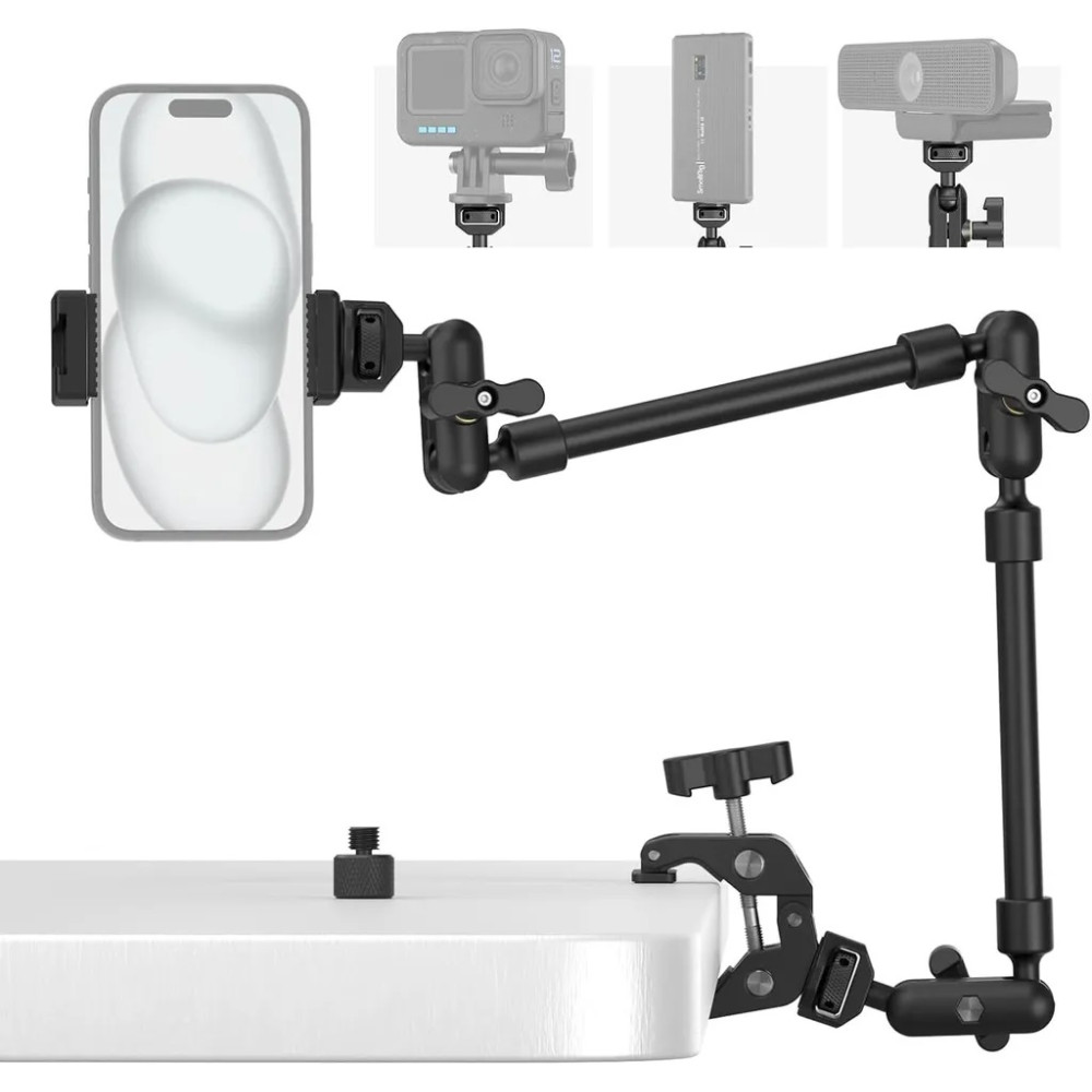 SmallRig Desktop Shooting Magic Arm with Crab Clamp Kit