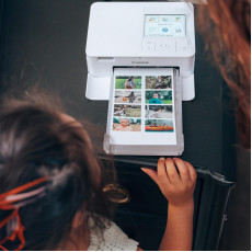 Canon SELPHY CP1500 Compact Photo Printer (White)