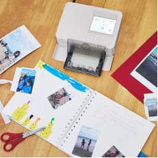 Canon SELPHY CP1500 Compact Photo Printer (White)