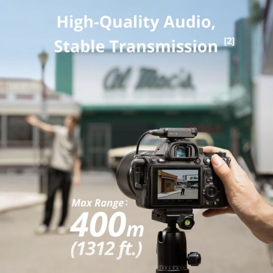 DJI Mic Mini 2 Compact Wireless Microphone System for Camera & Smartphone