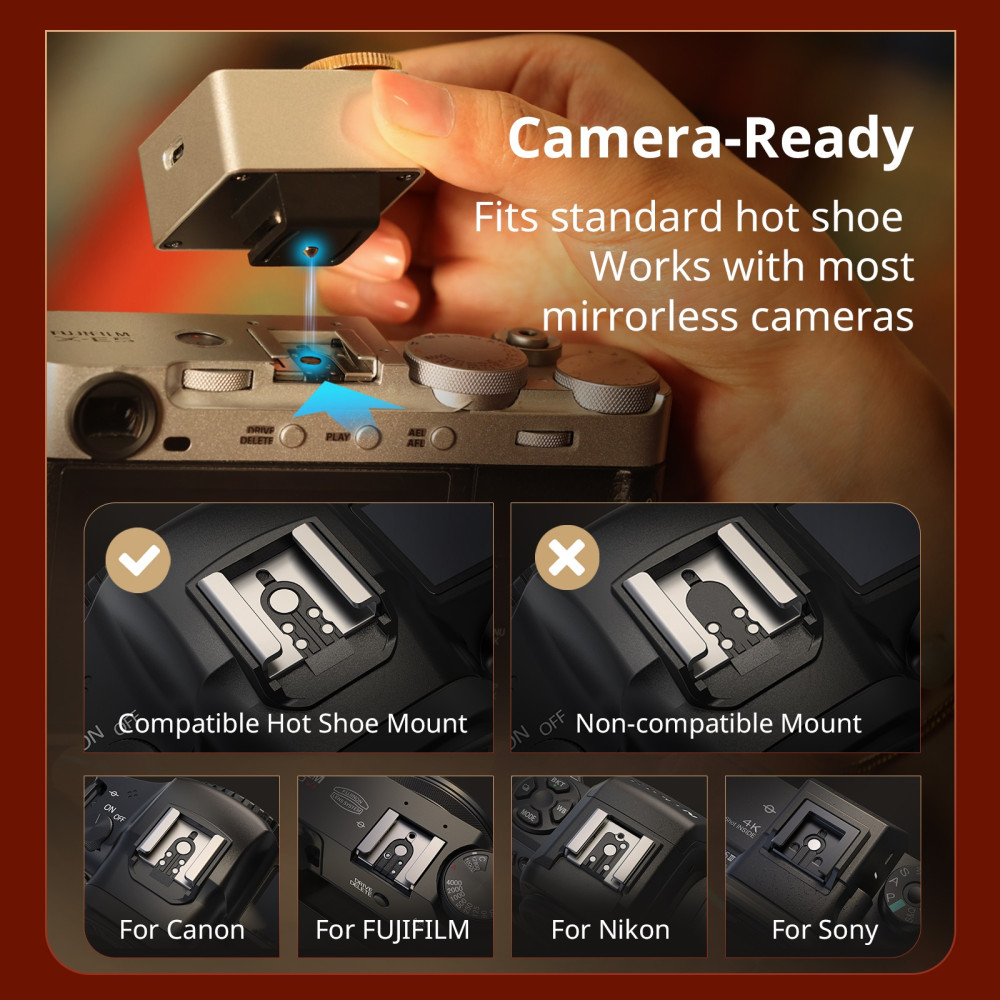 SmallRig RS-R20 Retro Mini Speedlite Flash