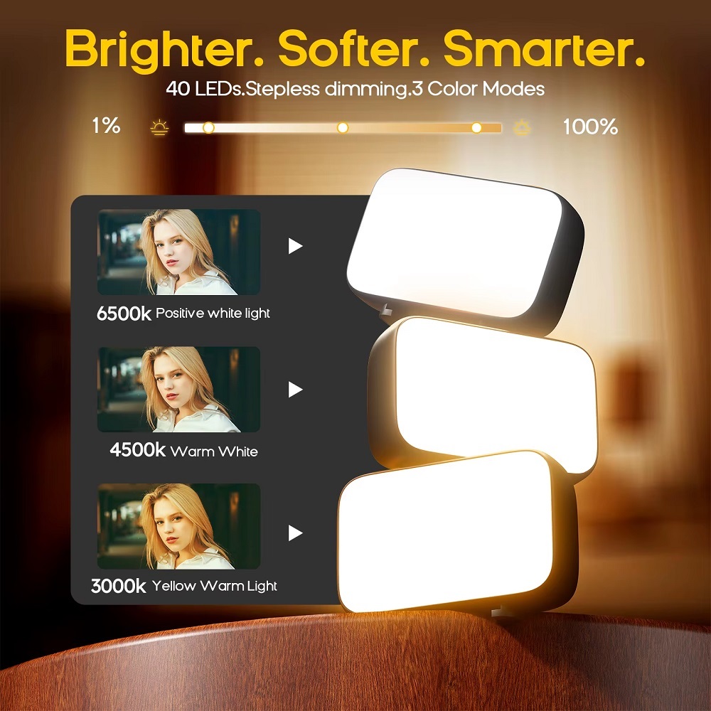 Portable Fill Light for OSMO Pocket 3 Mini Selfie Light
