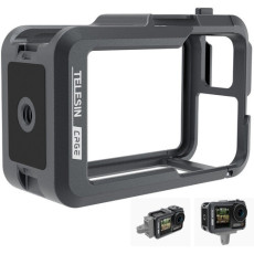 TELESIN Aluminum Camera Cage for DJI Osmo Action 3/4 TELESIN Aluminum Camera Cage for DJI Osmo Action 3/4