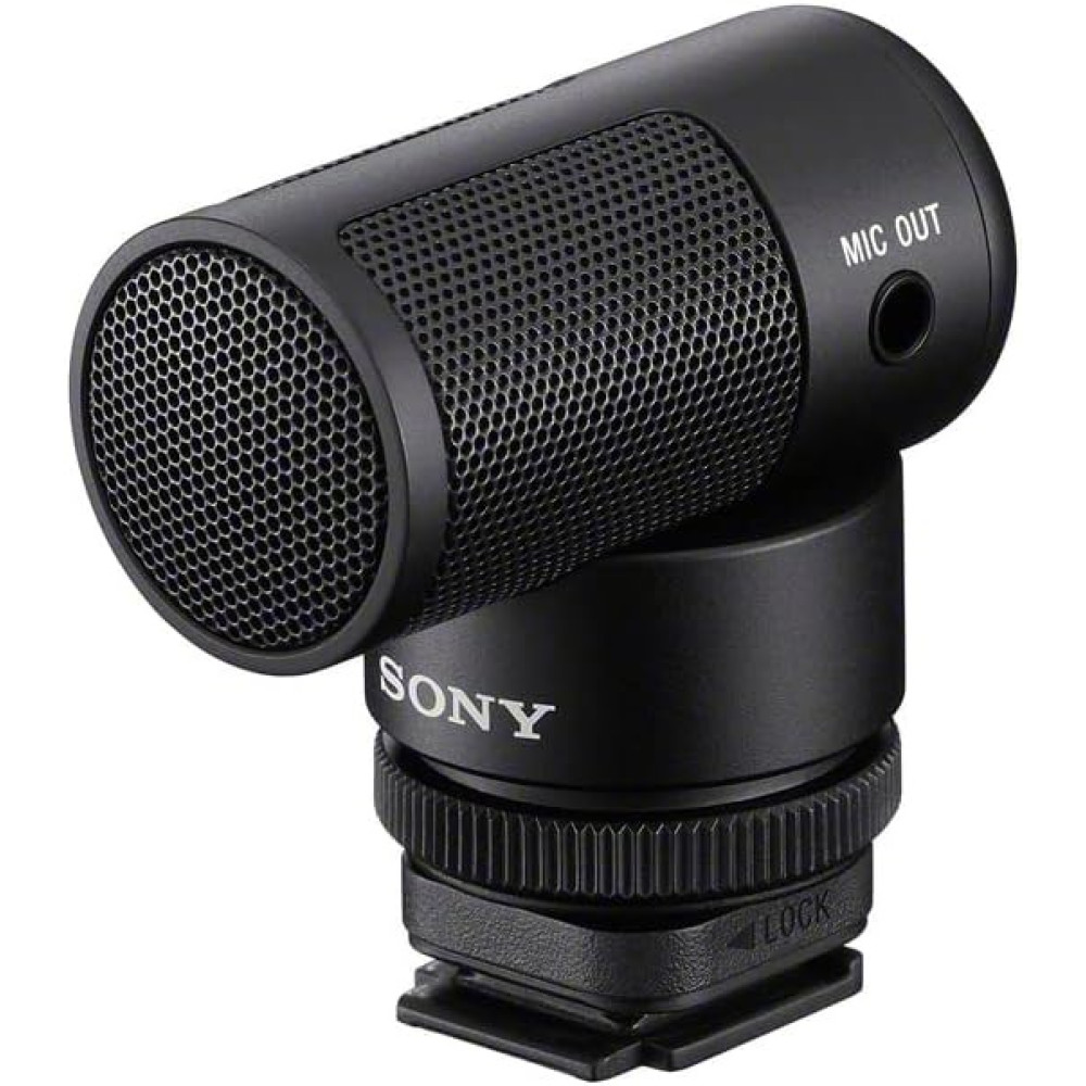 Sony ECM-G1 Ultracompact Camera-Mount Vlogger Shotgun Microphone