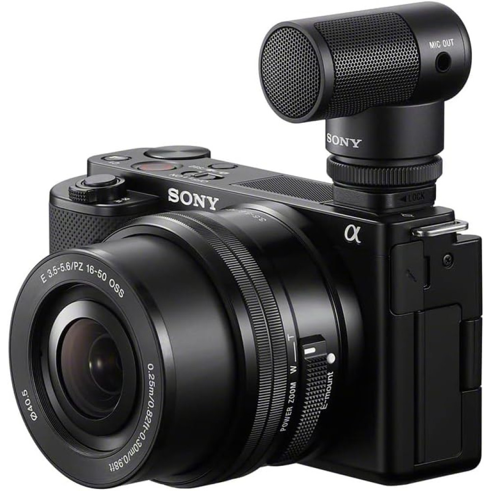 Sony ECM-G1 Ultracompact Camera-Mount Vlogger Shotgun Microphone