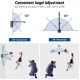 NiceFoto WB 1250 Wall Mount Boom Arm (75-120cm)