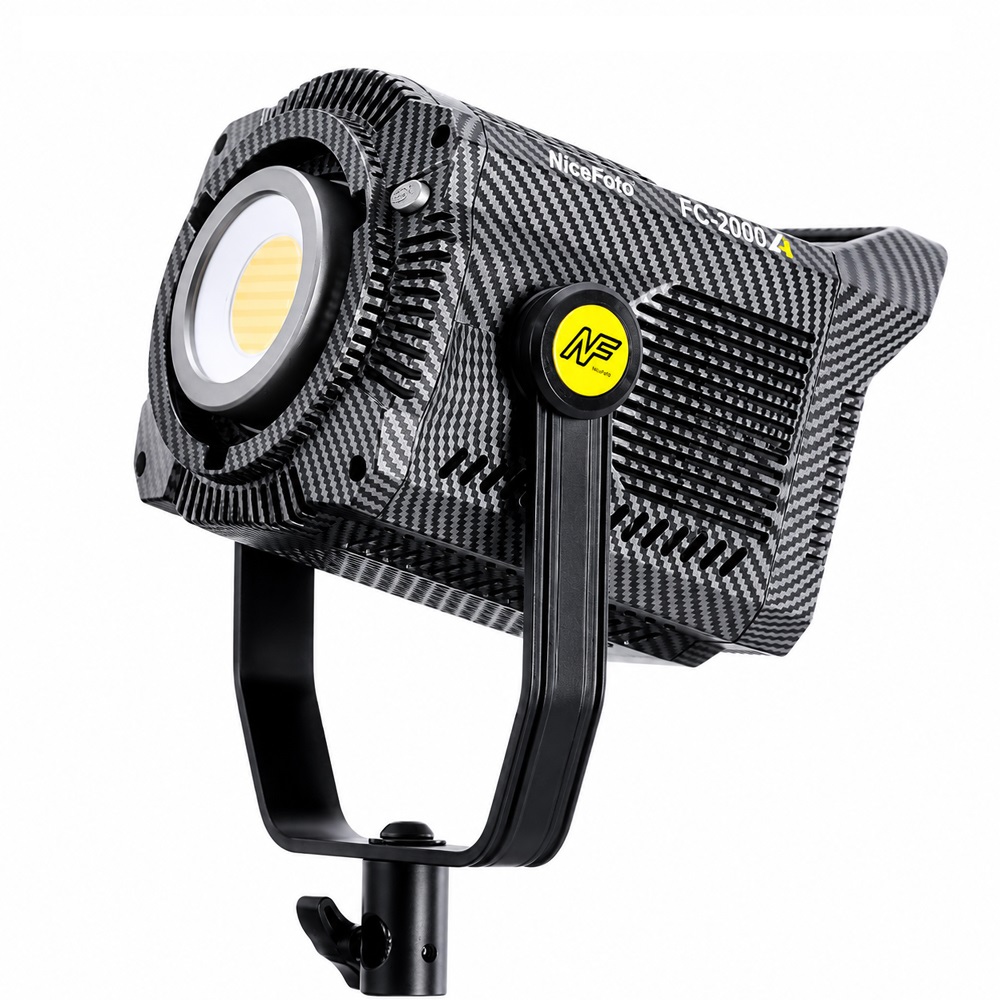 NiceFoto FC-2000A 200W Bi-Color COB LED Video Light