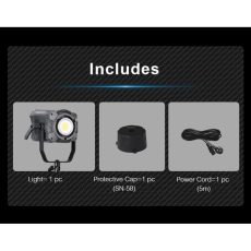 NiceFoto FC-2000A 200W Bi-Color COB LED Video Light