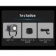 NiceFoto FC-2000A 200W Bi-Color COB LED Video Light