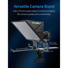 FEELWORLD TP21 21-inch Folding Teleprompter With Monitor FEELWORLD TP21 21-inch Folding Teleprompter With Monitor