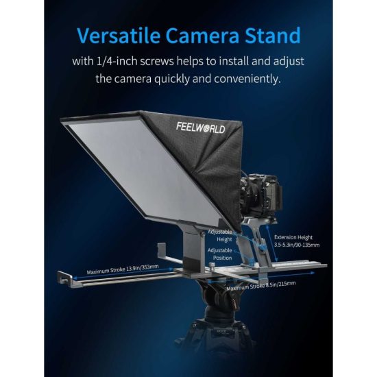 FEELWORLD TP21 21-inch Folding Teleprompter With Monitor