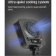 NiceFoto QY-2000A 200W Bi-Color Portable LED Video Light