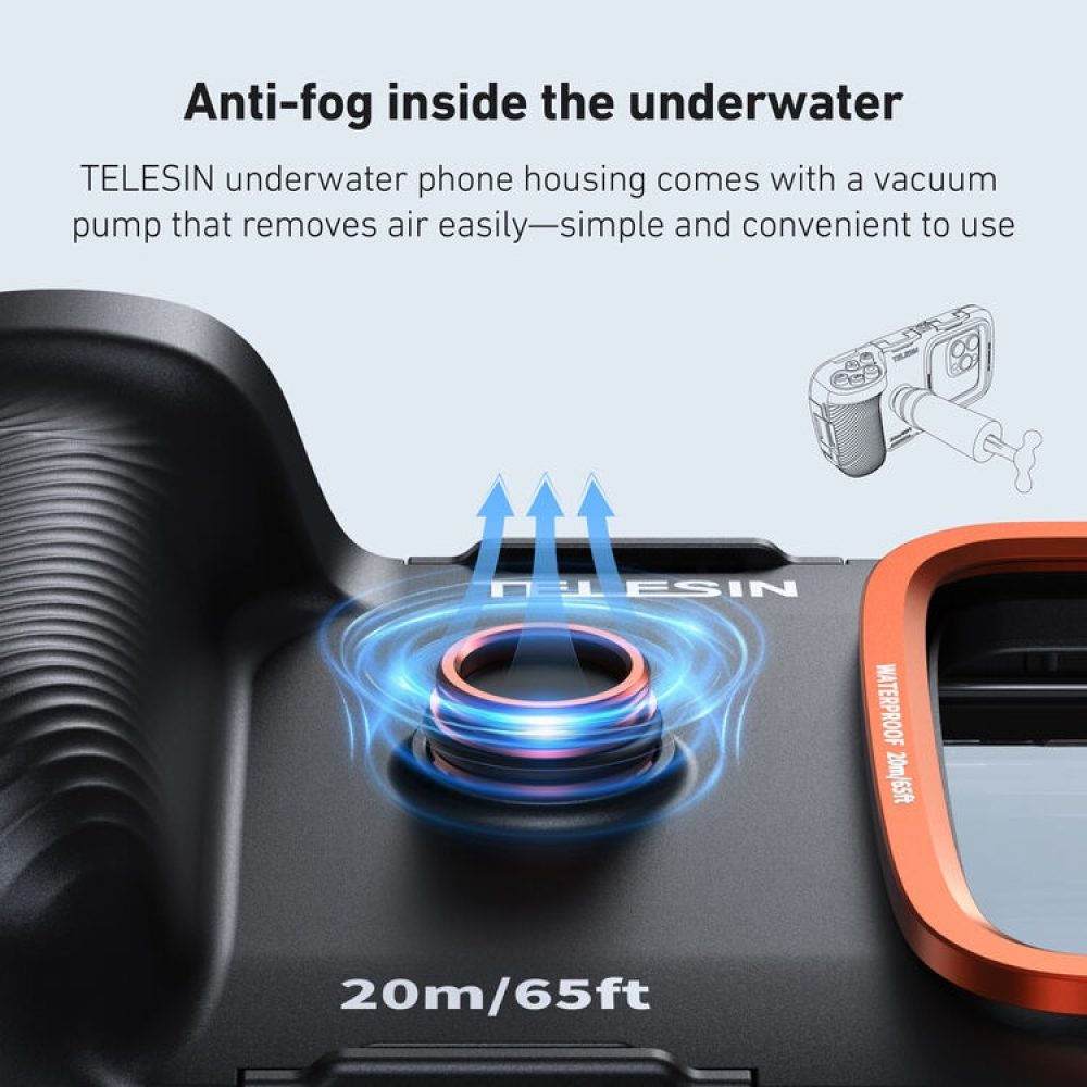 TELESIN Smartphone Diving Case with Remote Control