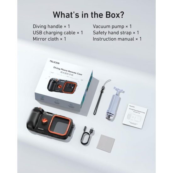 TELESIN Smartphone Diving Case with Remote Control