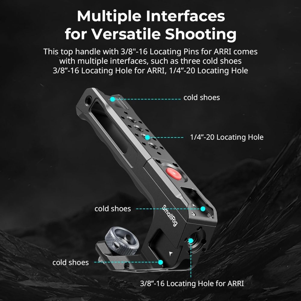SmallRig Top Handle with Rec Trigger (ARRI Locating Screw) 4927
